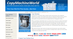 Desktop Screenshot of copymachineworld.com